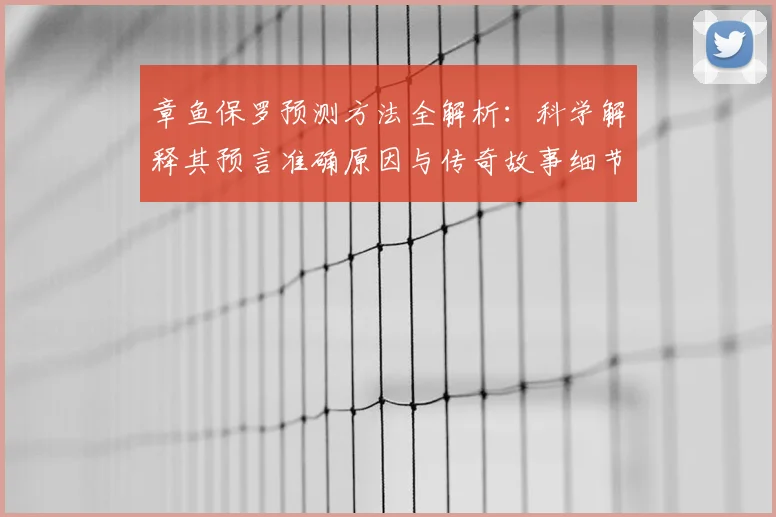 章鱼保罗预测方法全解析:科学解释其预言准确原因与传奇故事细节